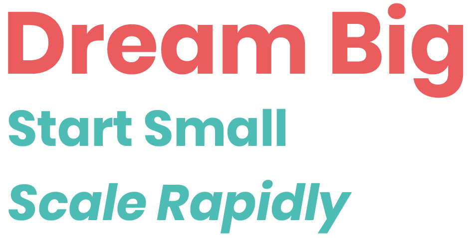 Dream Big Start Small Scale Rapidly Application Developments Perth